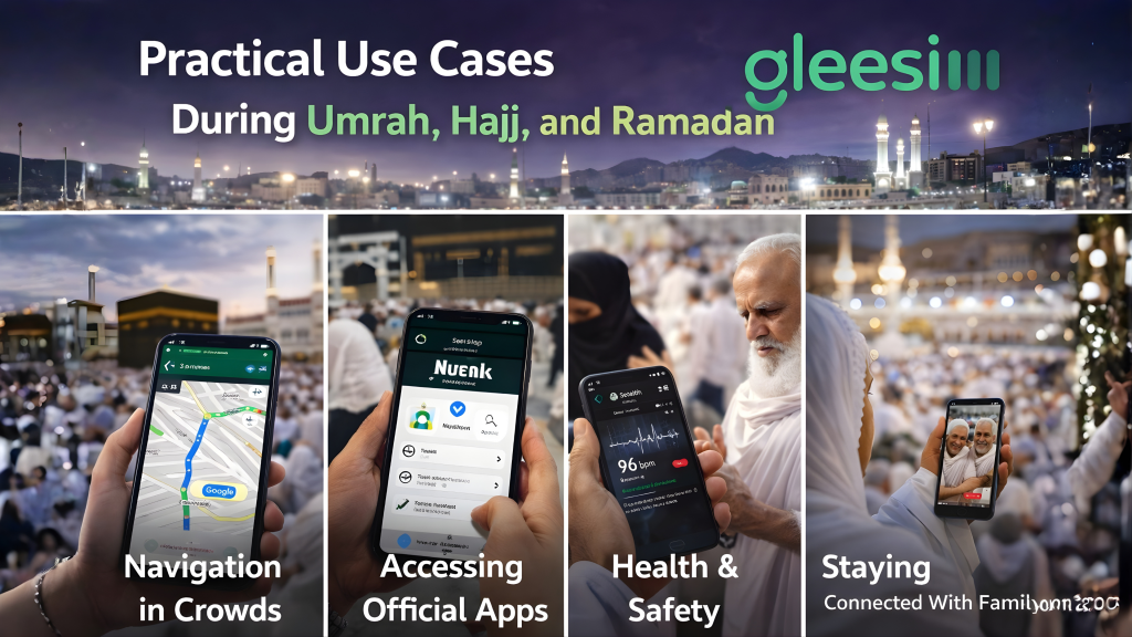 Paractical uses of GleeSim at Hajj