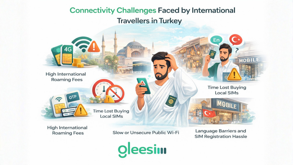 Connectivity Challenges Faced by International Travellers in Turkey