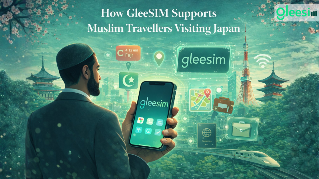 How GleeSIM Supports Muslim Travellers Visiting Japan