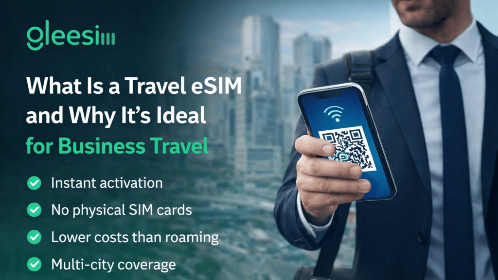 What Is a Travel eSIM and Why Its Ideal for Business Travel